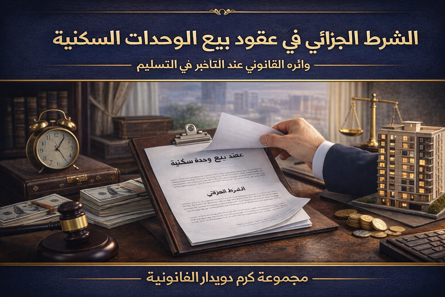 يُقصد بتأخير التسليم عدم قيام البائع أو المطور العقاري بتسليم الوحدة السكنية في الموعد المتفق عليه صراحة في العقد. وبالتالي، فإن أي تجاوز للمدة المحددة دون مبرر قانوني يُعد إخلالًا بالتزام جوهري من التزامات البائع.