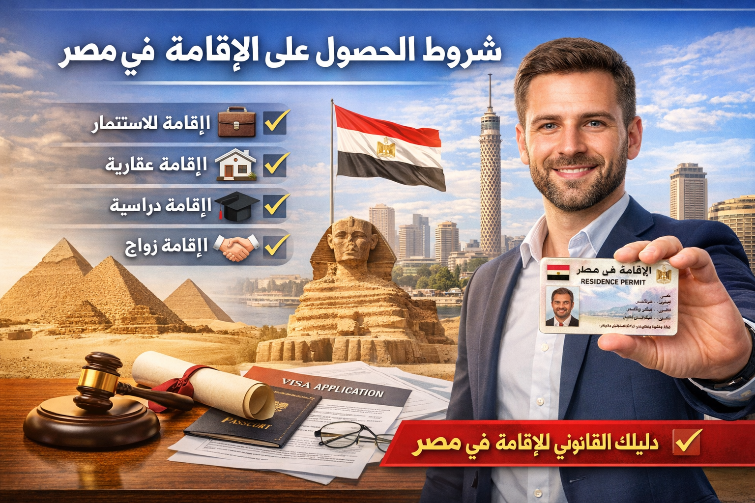 المقصود بالإقامة القانونية في مصر هو حصول الأجنبي على تصريح رسمي يجيز له البقاء داخل البلاد لمدة محددة وفقًا للقانون.